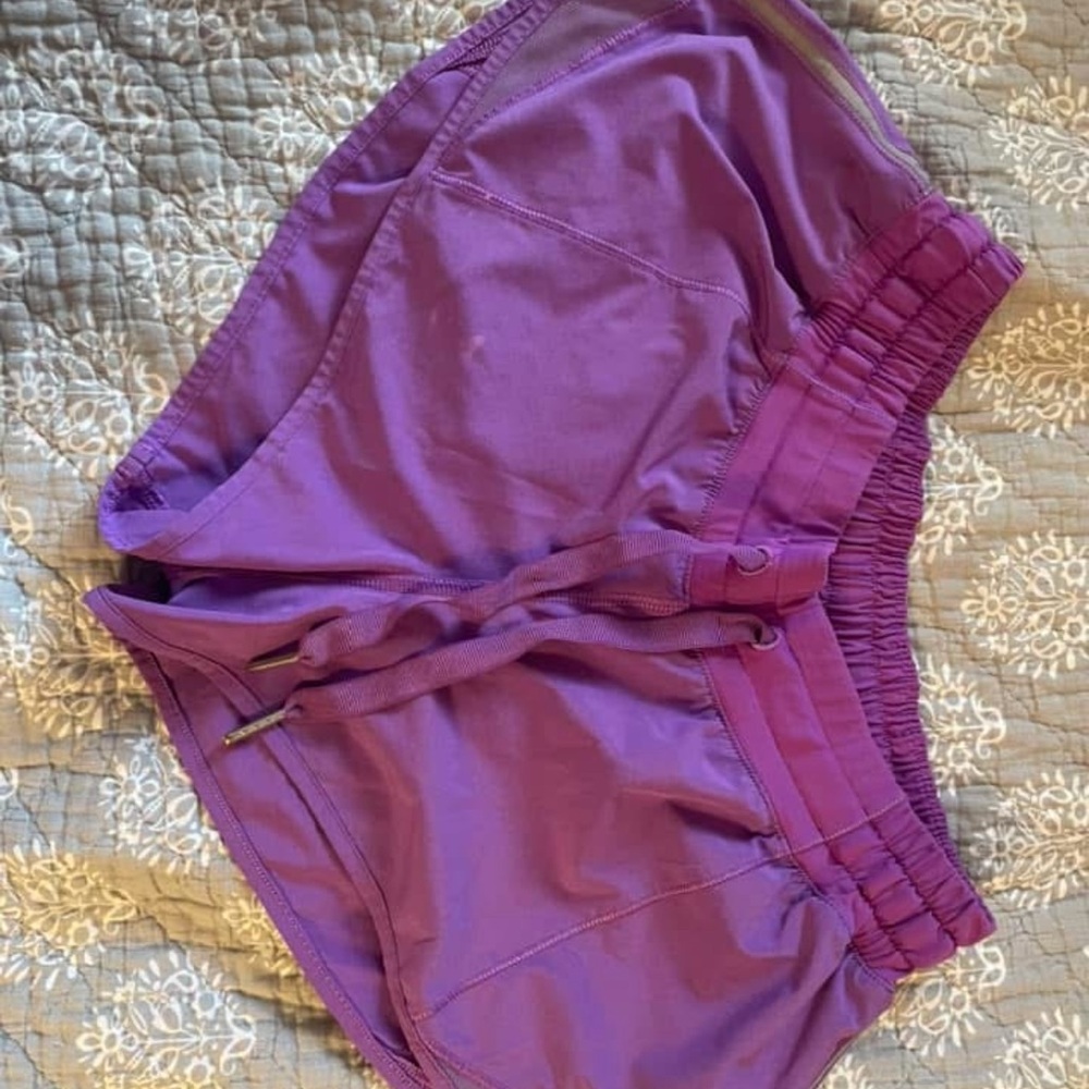 Purple Lululemon Shorts
